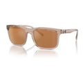 Armani Exchange Braune Spritzguss-Sonnenbrille