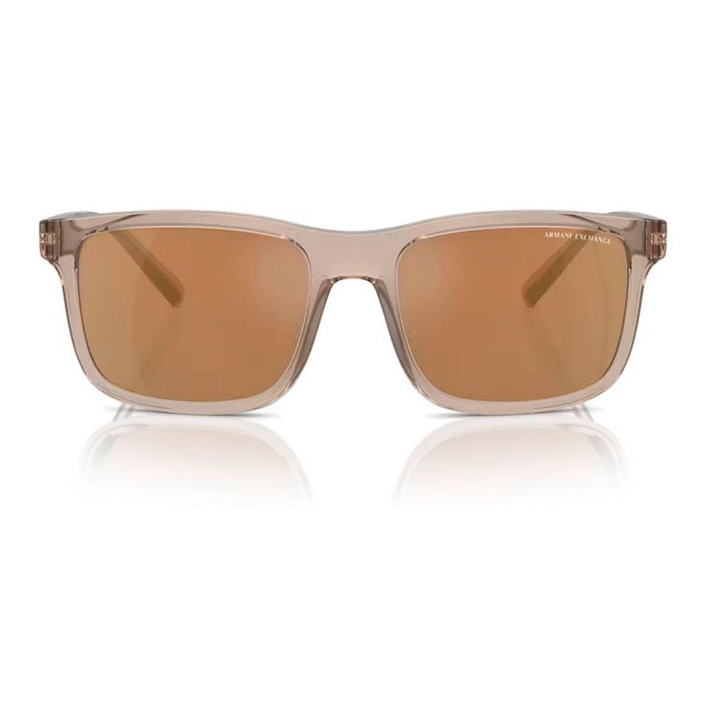 Armani Exchange Braune Spritzguss-Sonnenbrille