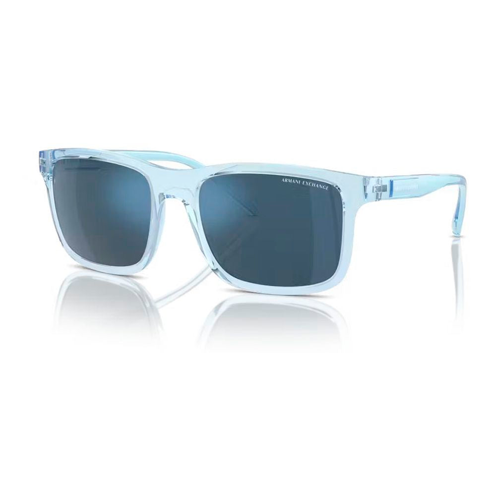 Armani Exchange Sonnenbrille mit blauen Einsätzen
