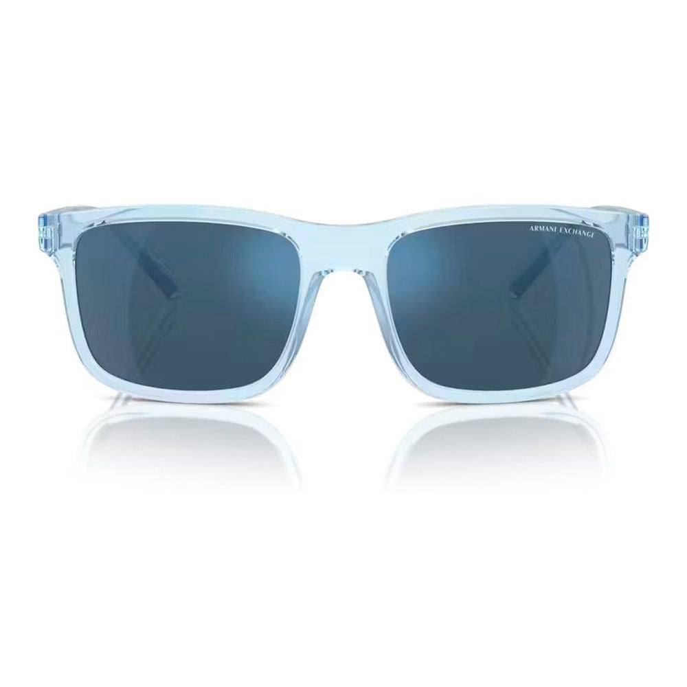 Armani Exchange Sonnenbrille mit blauen Einsätzen