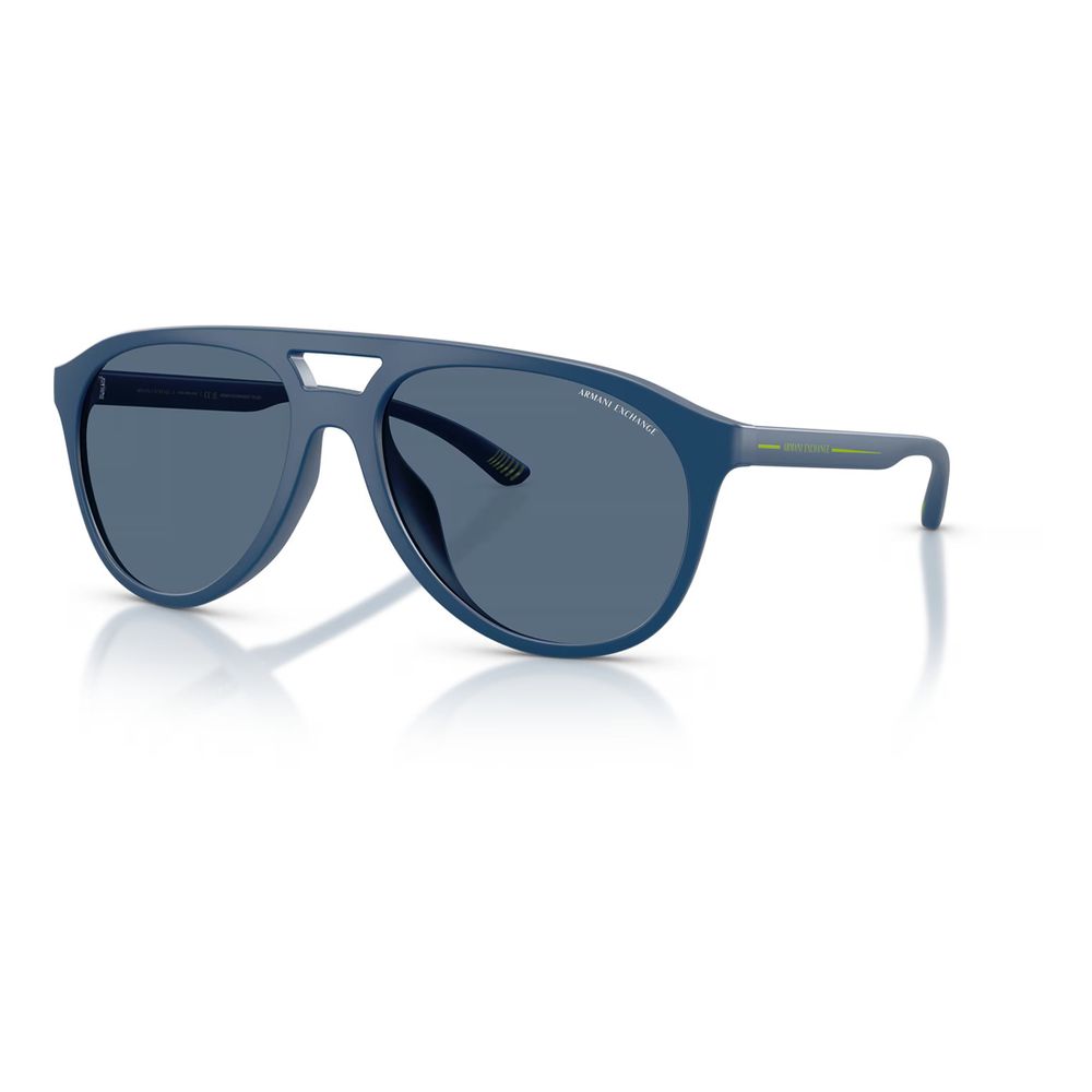Armani Exchange Sonnenbrille mit blauen Einsätzen