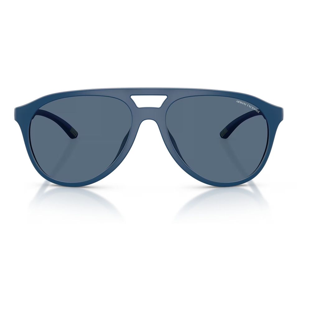 Armani Exchange Sonnenbrille mit blauen Einsätzen