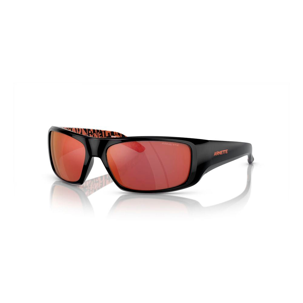 Arnette Schwarze Sonnenbrille aus injected Material