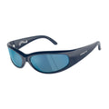Arnette Sonnenbrille mit blauen Einsätzen