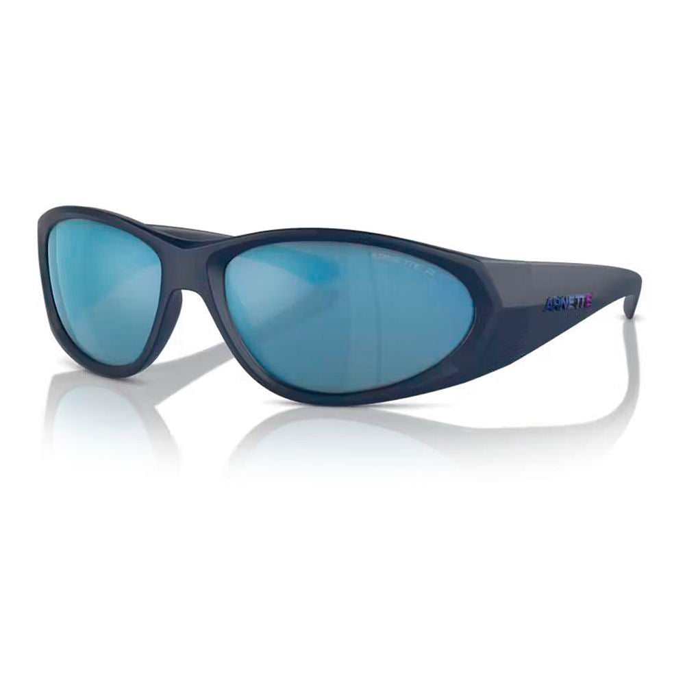 Arnette Sonnenbrille mit blauen Einsätzen