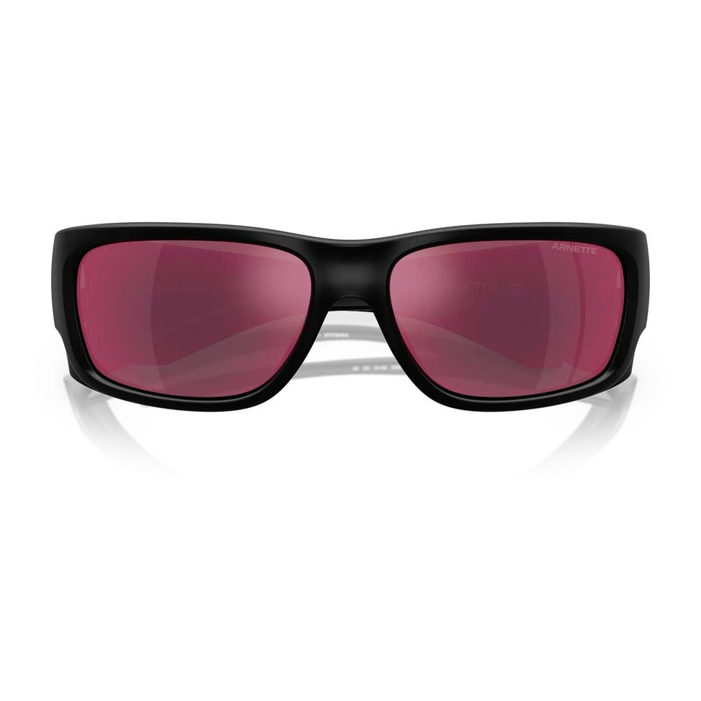 Arnette Schwarze Sonnenbrille aus injected Material