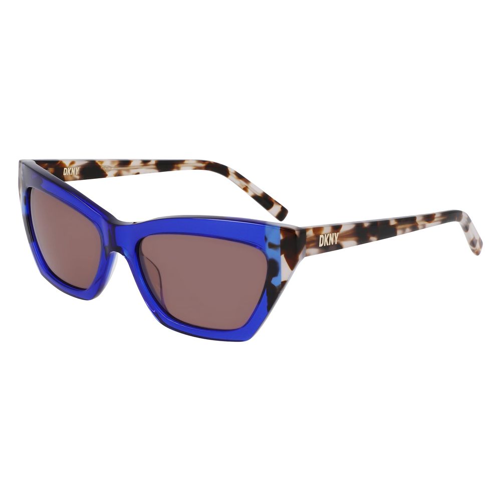 DKNY Braune Sonnenbrille aus Acetat