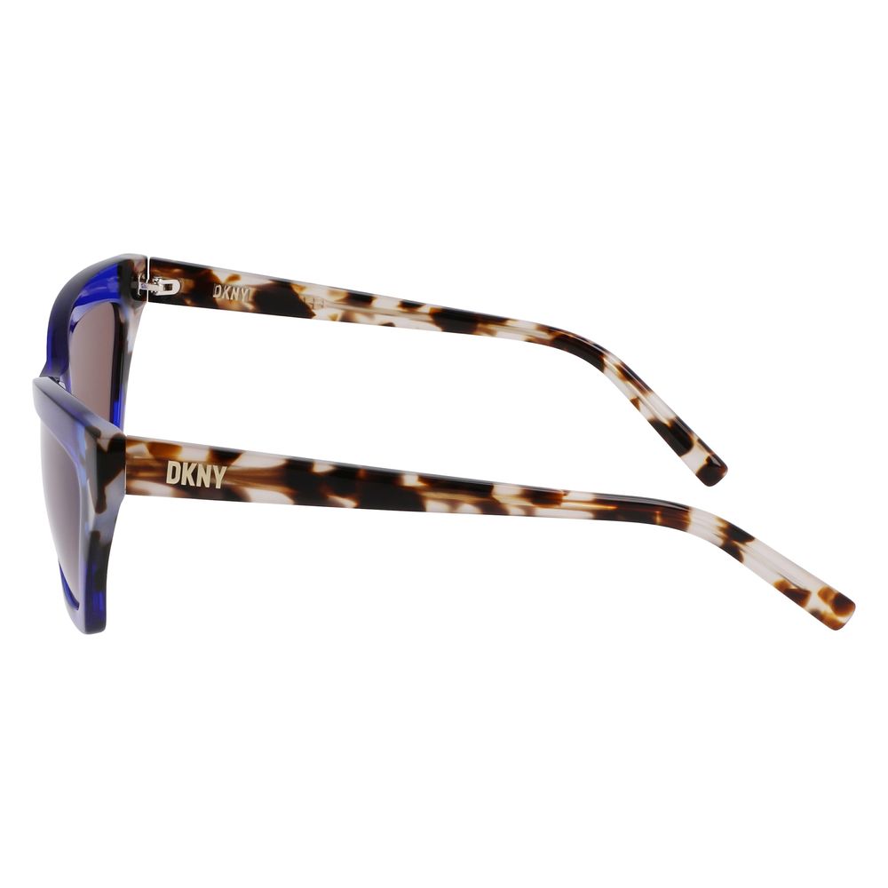 DKNY Braune Sonnenbrille aus Acetat