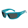 Arnette Sonnenbrille mit blauen Einsätzen