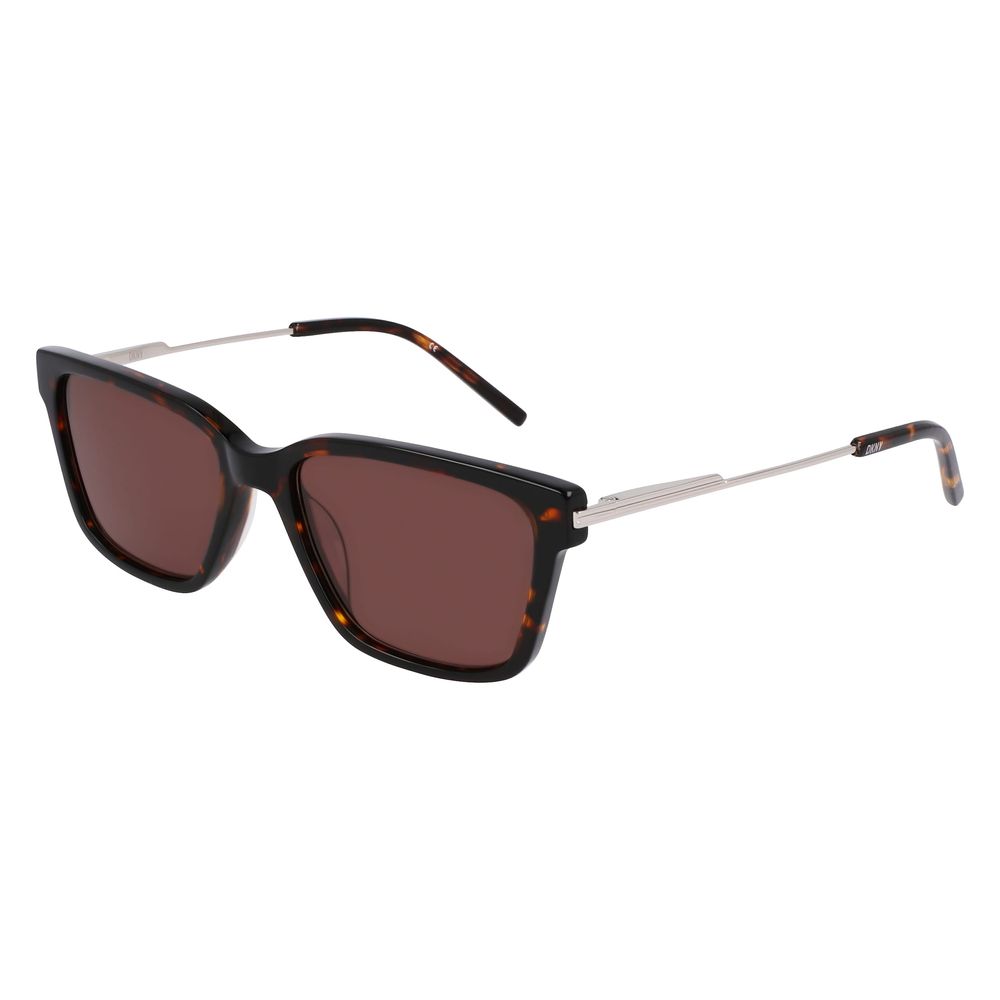 DKNY Braune Sonnenbrille aus Metall