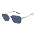 Emporio Armani Graue Sonnenbrille aus Metall