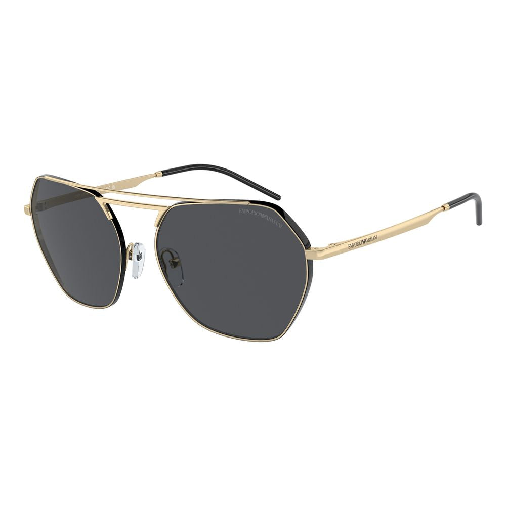 Emporio Armani Sonnenbrille aus Goldmetall