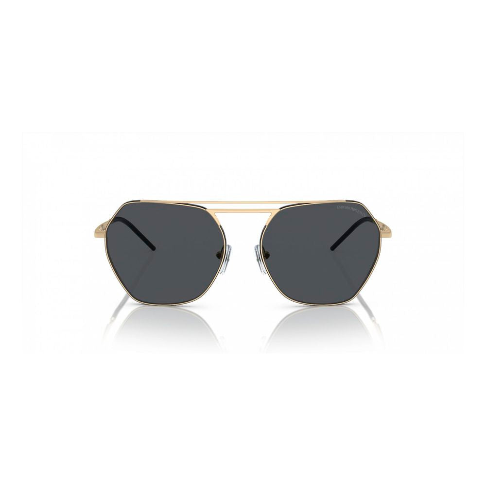 Emporio Armani Sonnenbrille aus Goldmetall