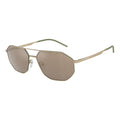 Emporio Armani Sonnenbrille aus Goldmetall