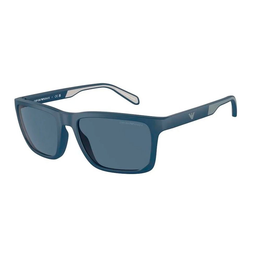 Emporio Armani Sonnenbrille mit blauen Einsätzen