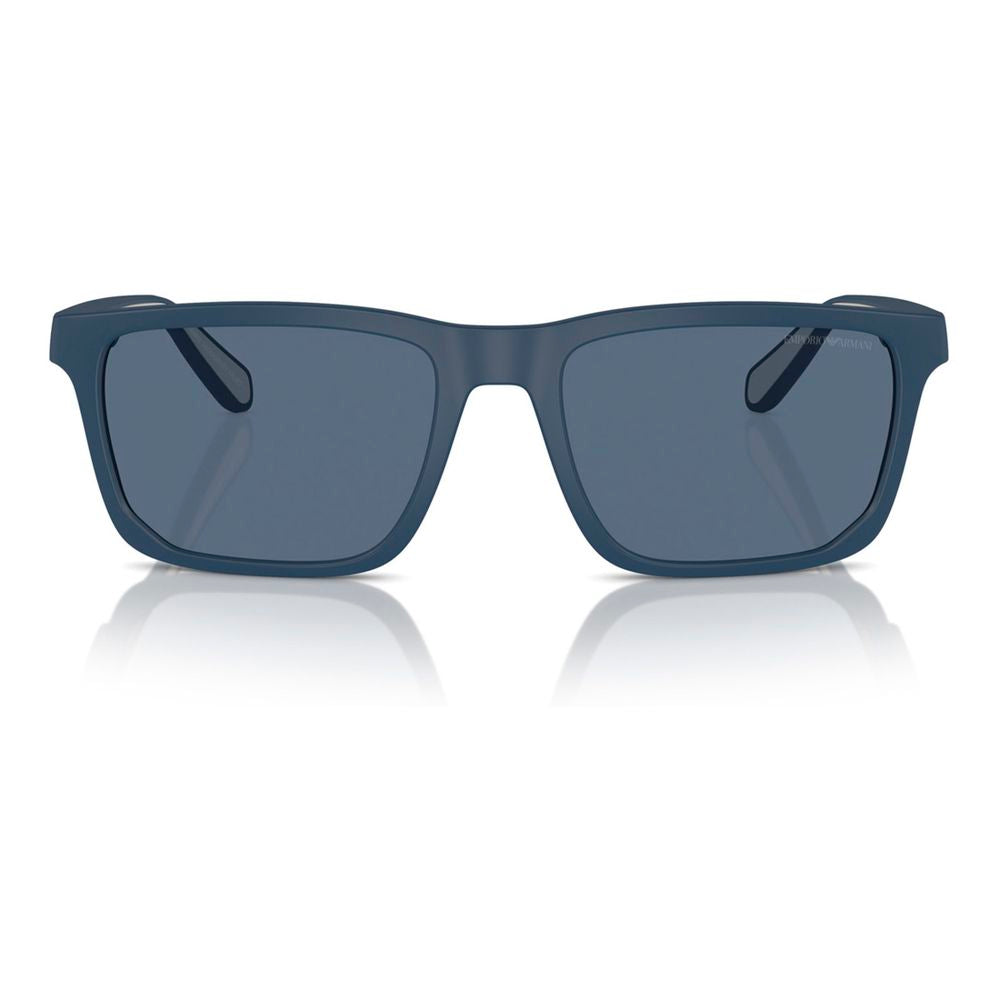Emporio Armani Sonnenbrille mit blauen Einsätzen
