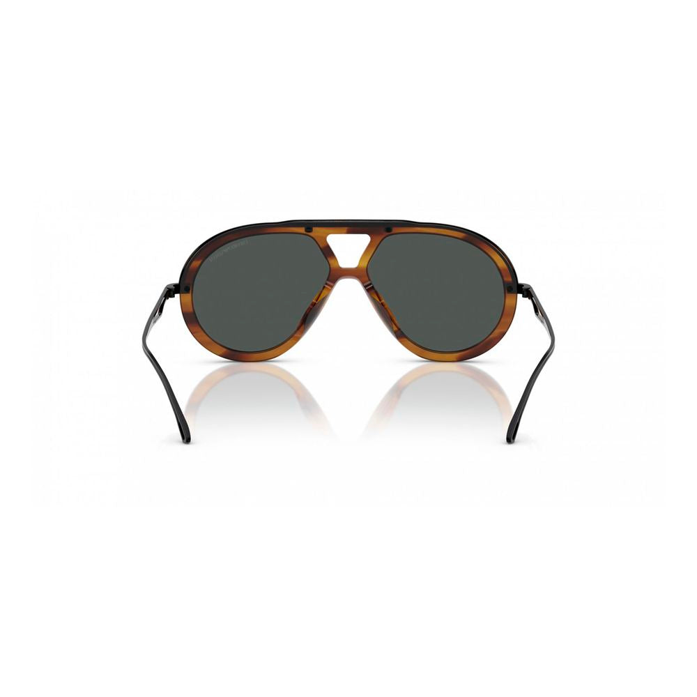 Emporio Armani Braune Sonnenbrille aus Acetat