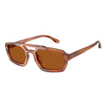 Emporio Armani Braune Sonnenbrille aus Acetat