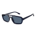 Emporio Armani Blaue Sonnenbrille aus Acetat