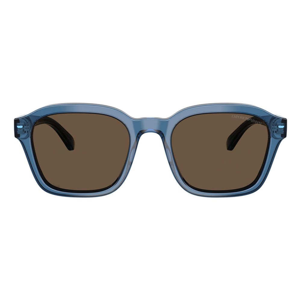 Emporio Armani Blaue Sonnenbrille aus Acetat