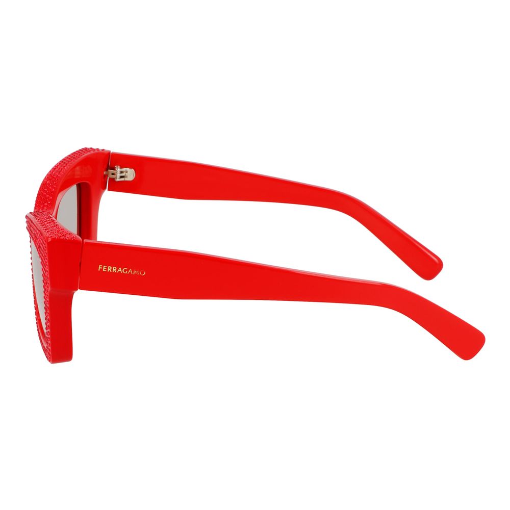 Ferragamo Sonnenbrille aus mehrfarbigem Acetat