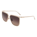 Ferragamo Sonnenbrille aus Goldmetall