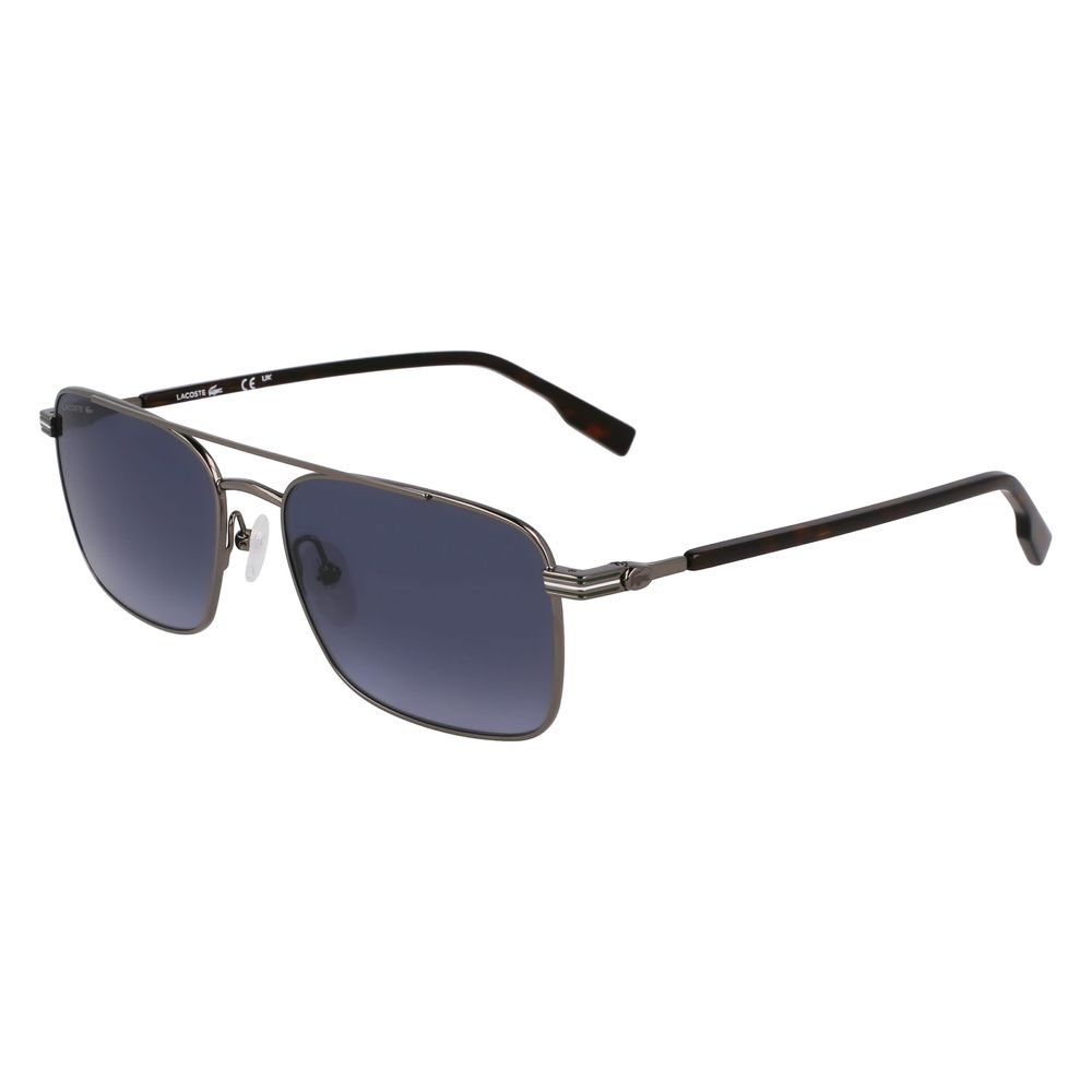 Lacoste Graue Sonnenbrille aus Metall