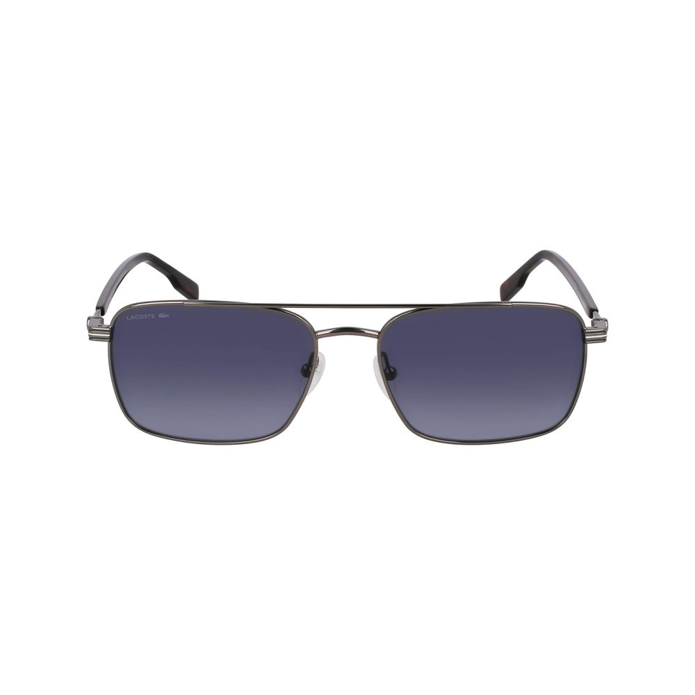 Lacoste Graue Sonnenbrille aus Metall