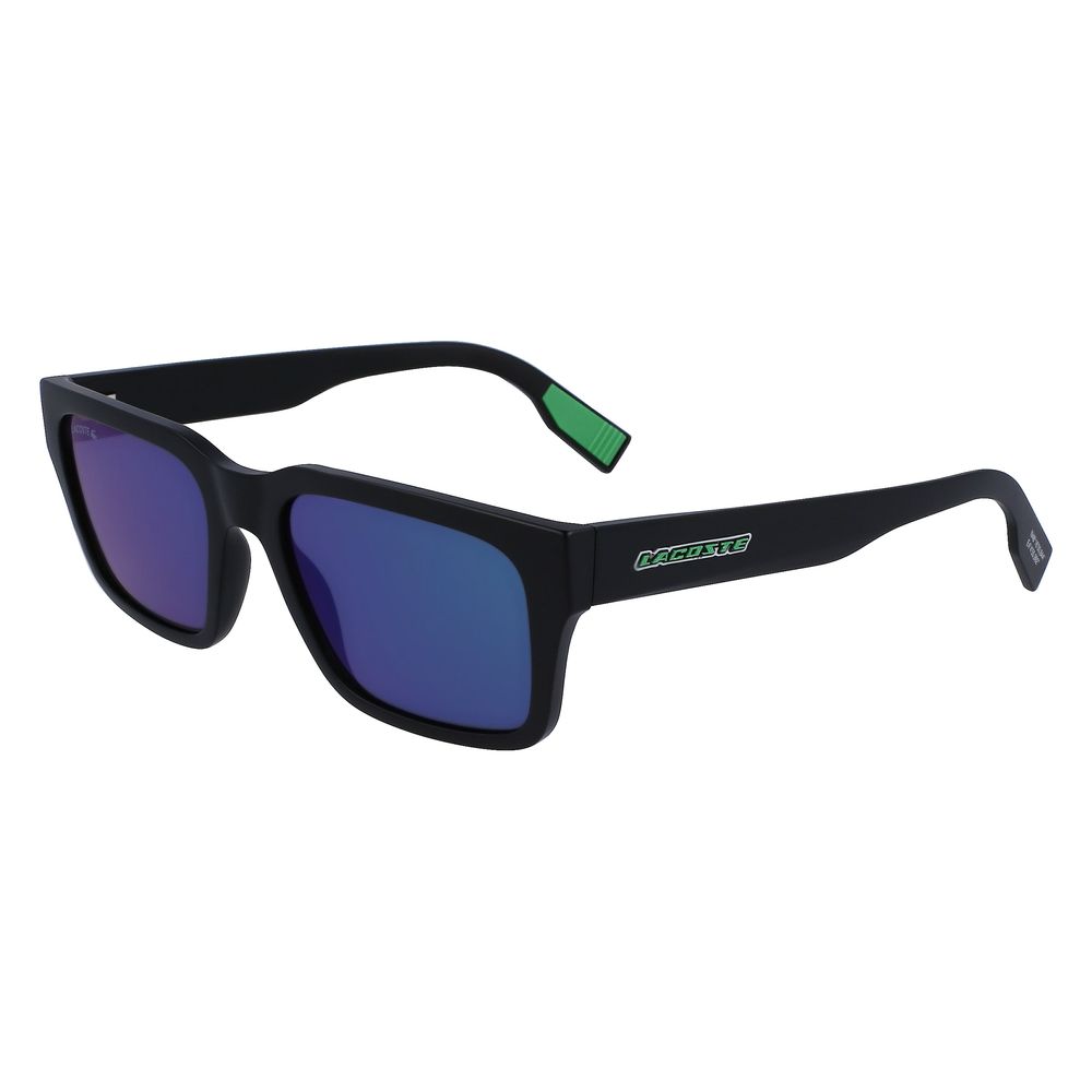 Lacoste Schwarze Sonnenbrille aus injected Material