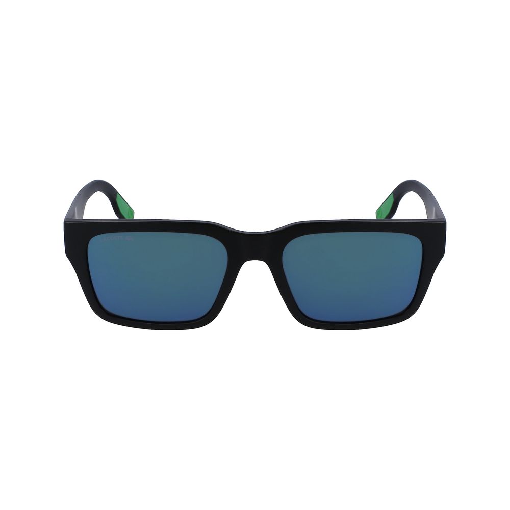 Lacoste Schwarze Sonnenbrille aus injected Material