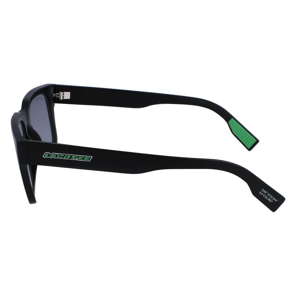 Lacoste Schwarze Sonnenbrille aus injected Material