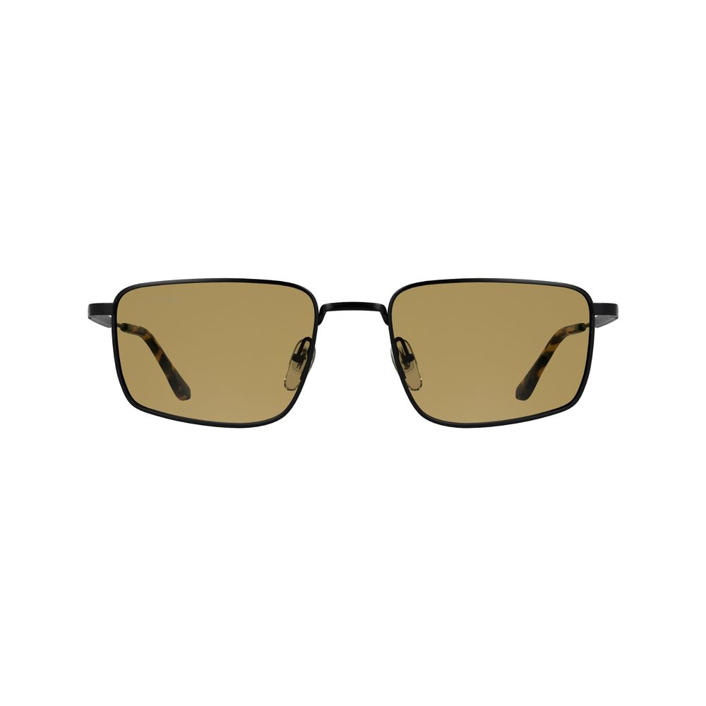 Lacoste Schwarze Sonnenbrille aus Metall