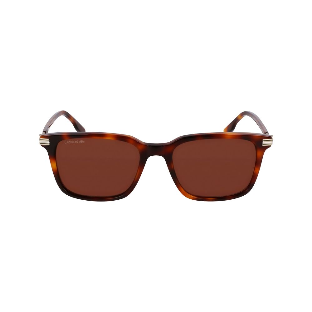 Lacoste Braune Sonnenbrille aus Acetat