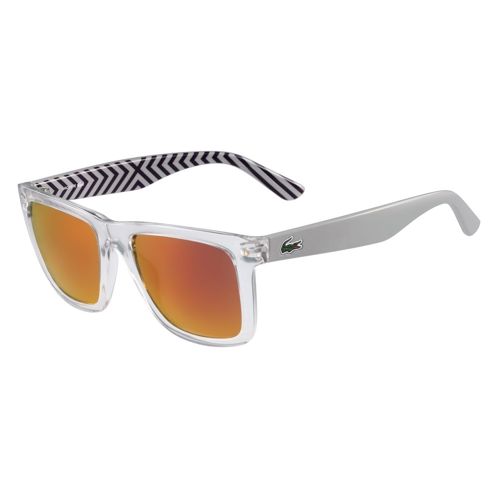 Lacoste Transparente Sonnenbrille aus Einspritzkunststoff