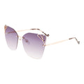 Liu Jo Sonnenbrille aus Goldmetall