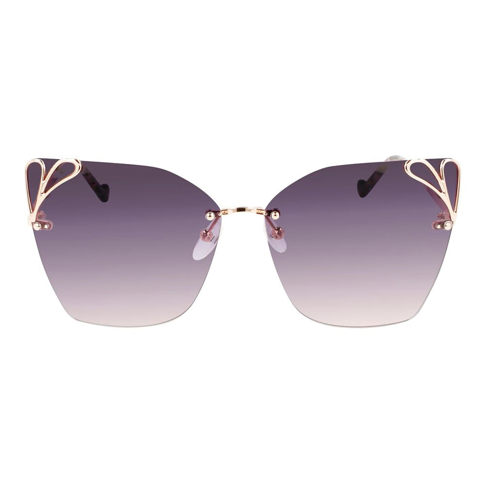 Liu Jo Sonnenbrille aus Goldmetall