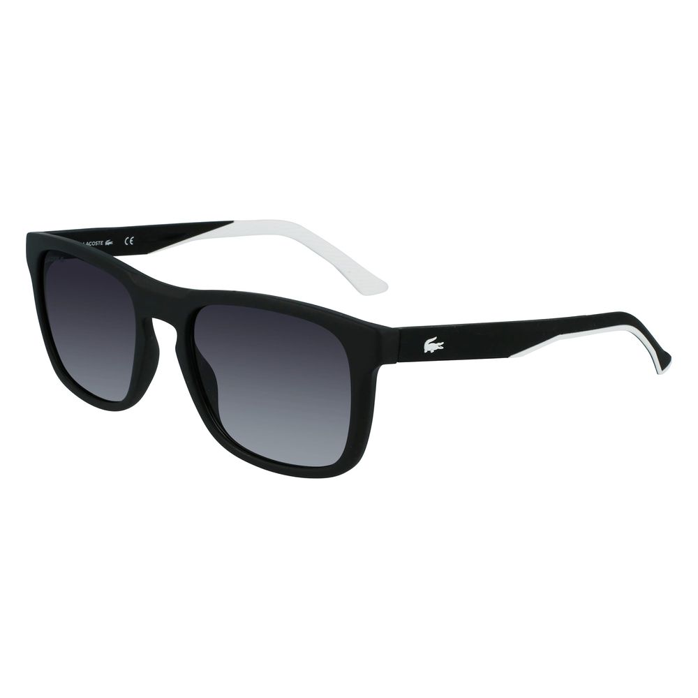 Lacoste Schwarze Sonnenbrille aus injected Material