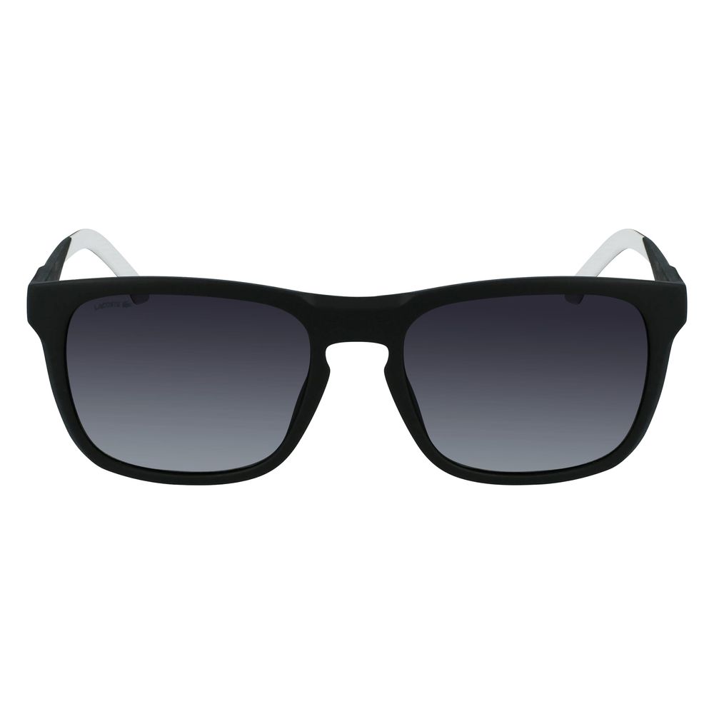 Lacoste Schwarze Sonnenbrille aus injected Material