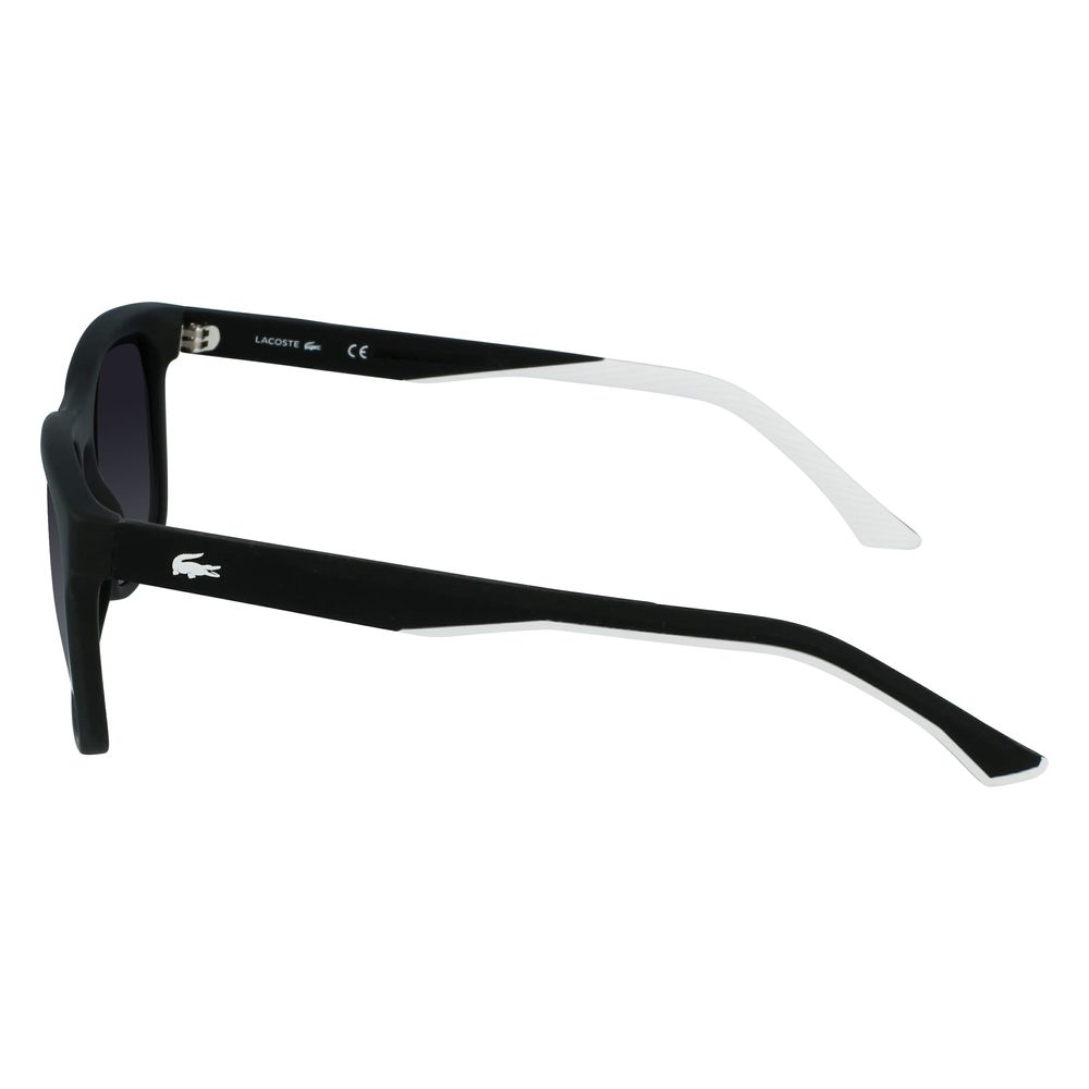 Lacoste Schwarze Sonnenbrille aus injected Material