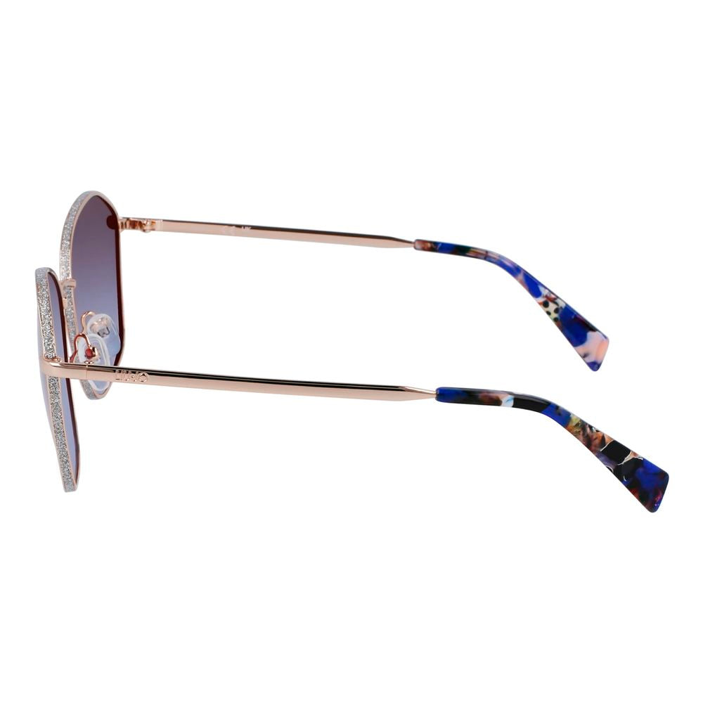 Liu Jo Sonnenbrille aus Goldmetall