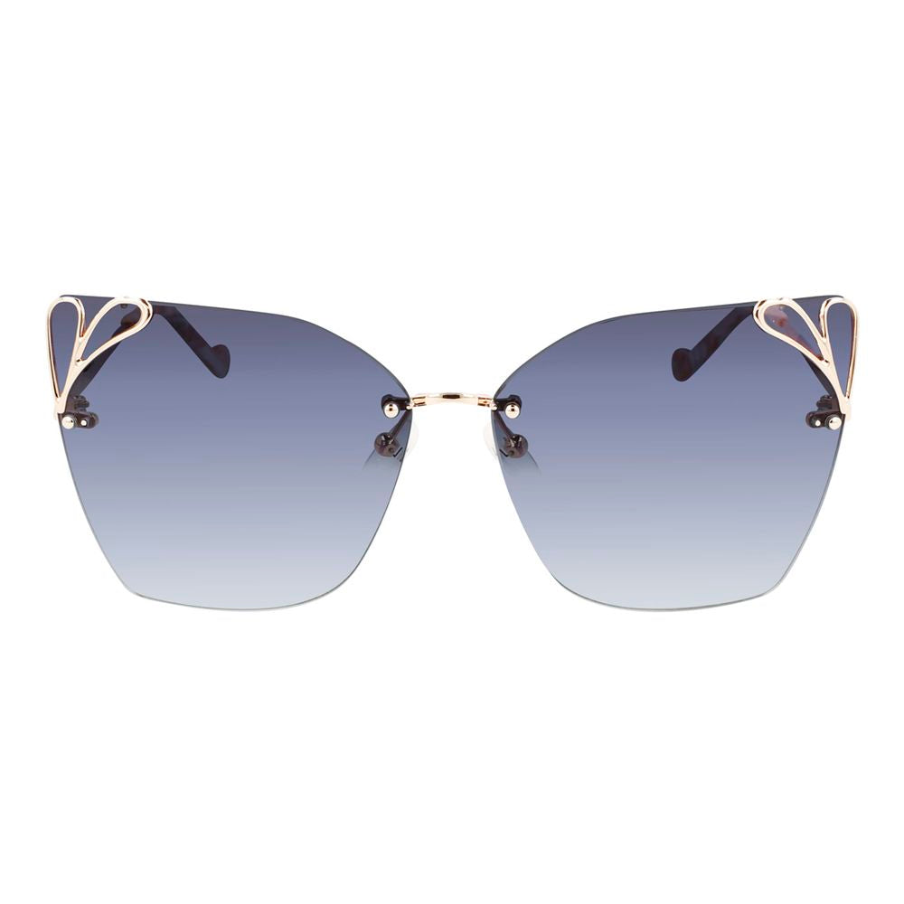 Liu Jo Sonnenbrille aus Goldmetall