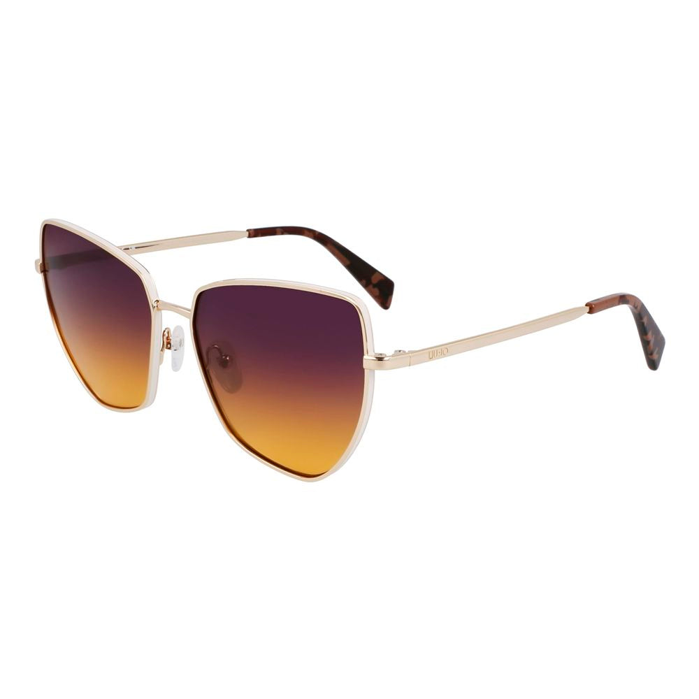 Liu Jo Sonnenbrille aus Goldmetall