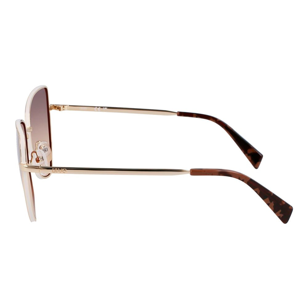 Liu Jo Sonnenbrille aus Goldmetall