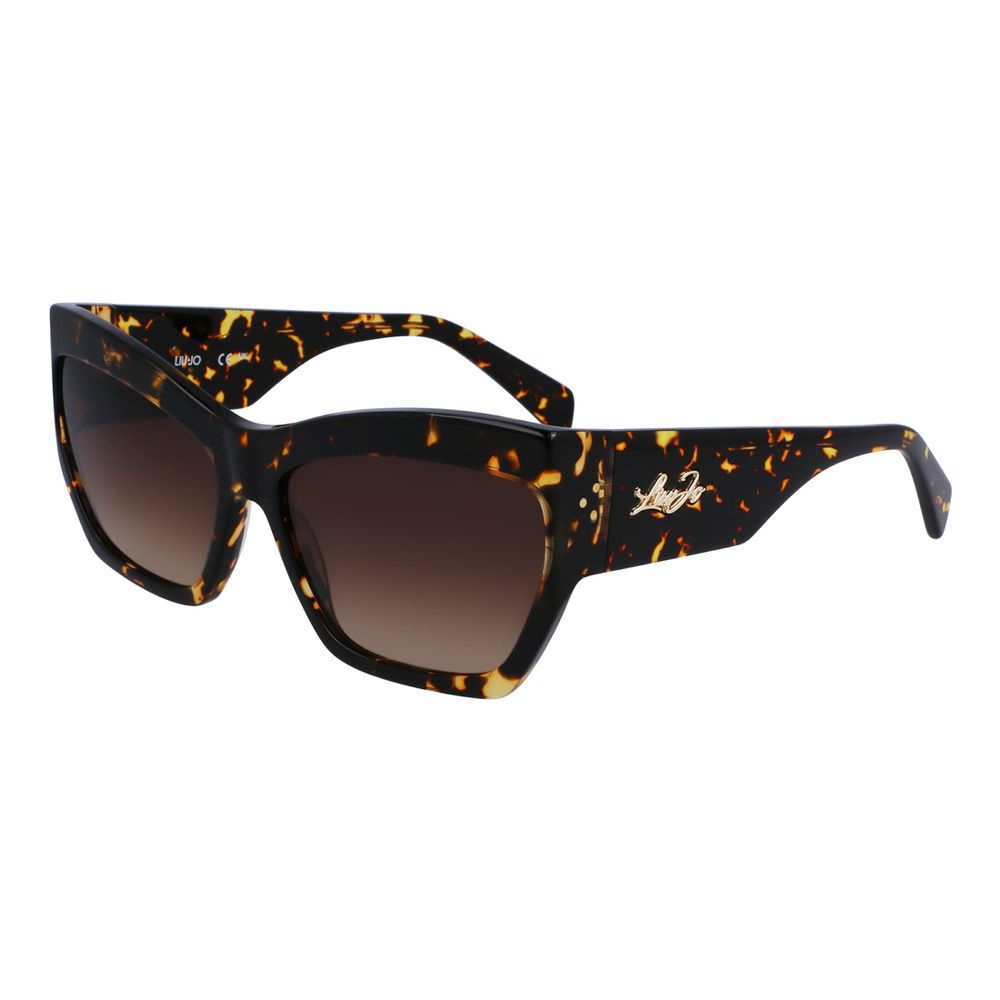 Liu Jo Braune Sonnenbrille aus Acetat