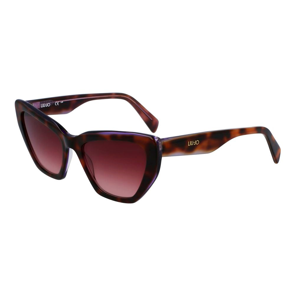 Liu Jo Sonnenbrille aus violettem Acetat