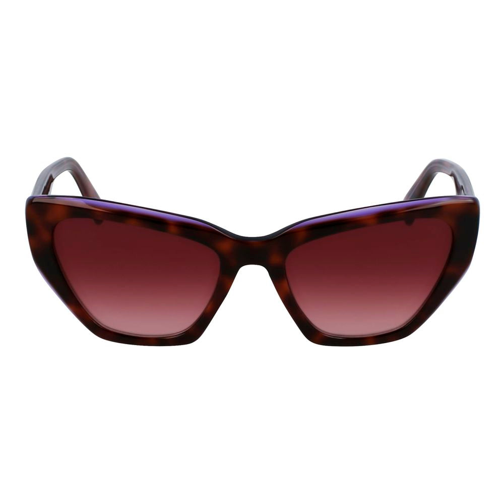 Liu Jo Sonnenbrille aus violettem Acetat