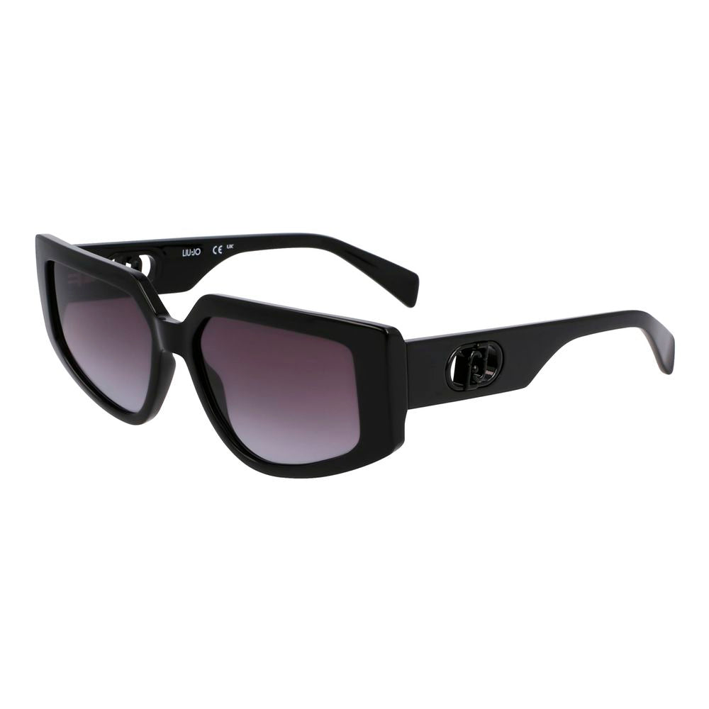 Liu Jo Schwarze Sonnenbrille aus injected Material