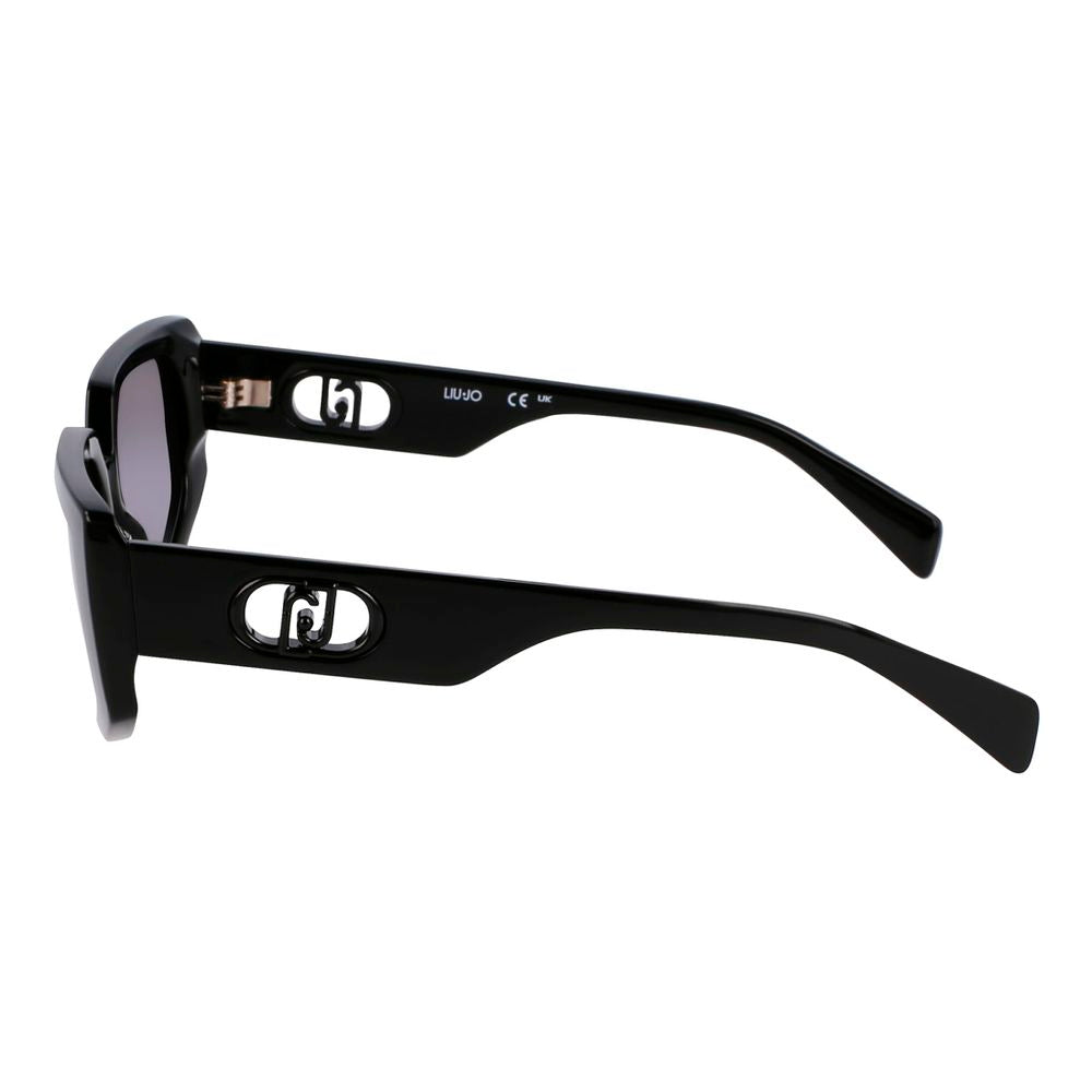 Liu Jo Schwarze Sonnenbrille aus injected Material