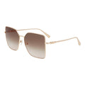 Longchamp Sonnenbrille aus Goldmetall