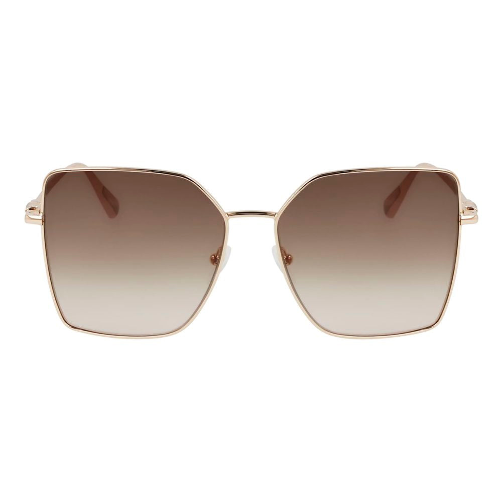Longchamp Sonnenbrille aus Goldmetall